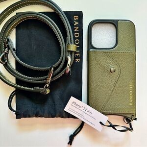 Bandolier Casey Side Slot Crossbody iPhone 14 Pro